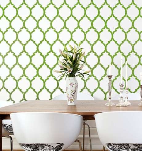 Wallpaper-stencil-pattern-moroccan